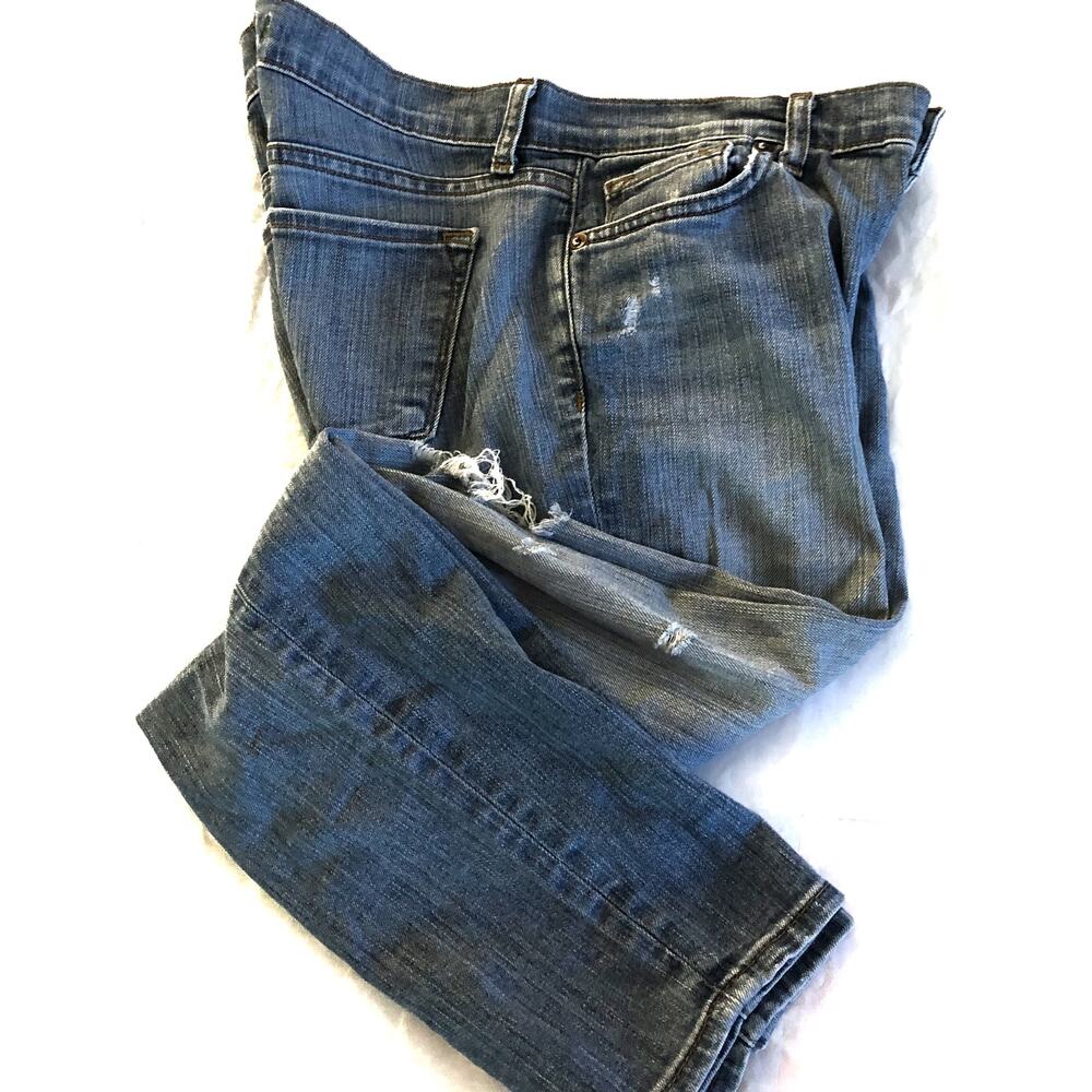 J Brand Tulum distressed, skinny jeans denim pockets . Size 25.